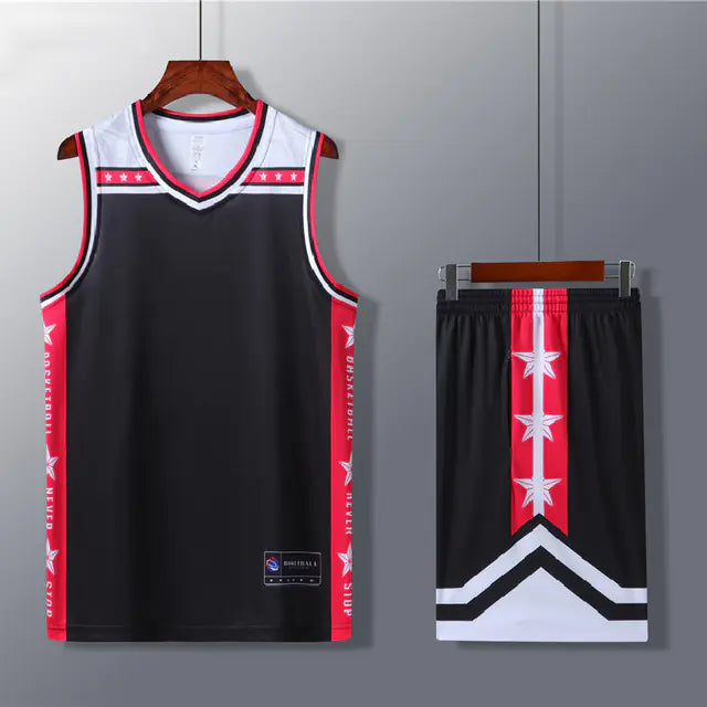 Breathable Sleeveless Basketball Clothing Set for All