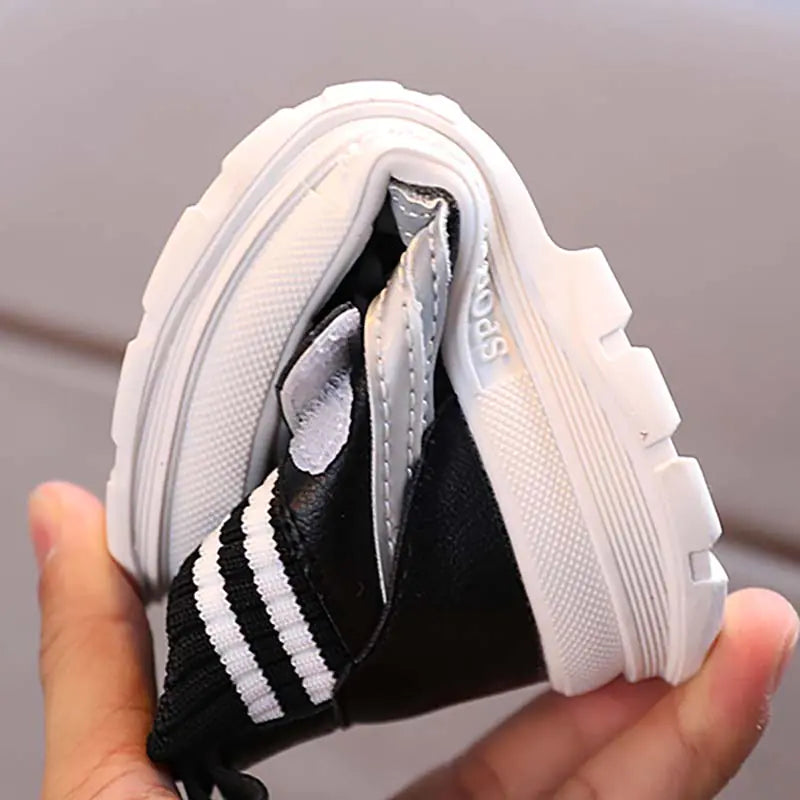 Boys' Fashion Leather Ankle Boots for Autumn and Winter