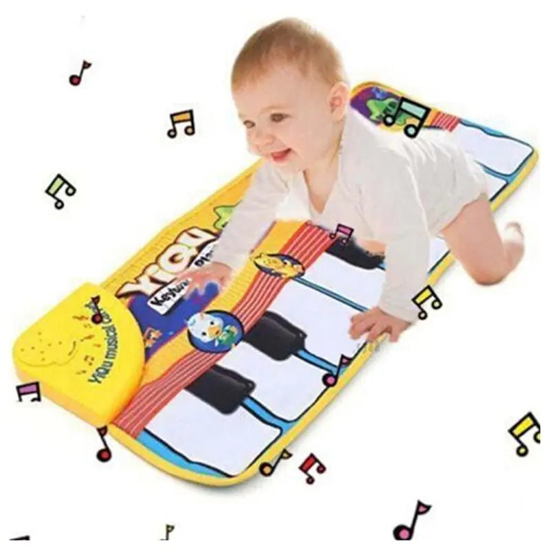Multifunctional Music Play Mat for Kids with Piano