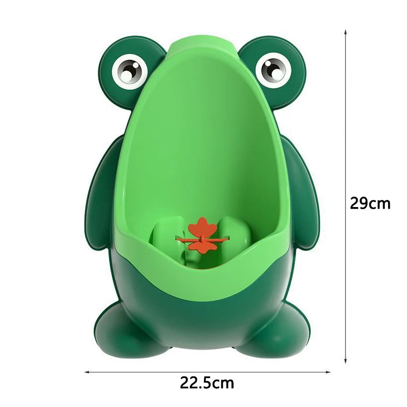 Cute Frog Urinal Trainer with Aiming Target for Kids