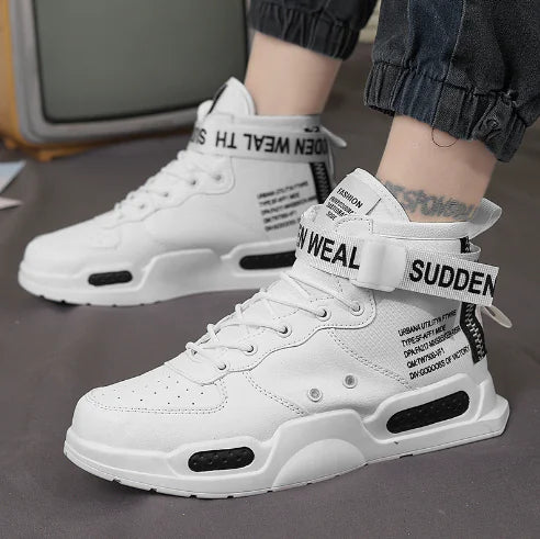 Men's High-Top Sneakers Casual Sports Shoes Trendy