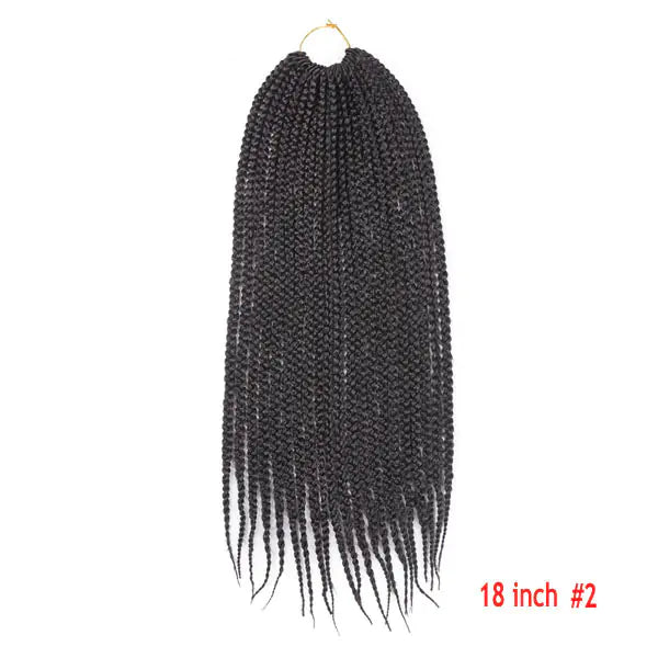 TOMO Box Braids Hair Extensions - 14 18 22 Inch