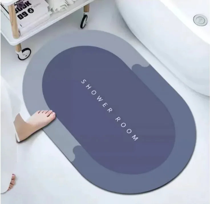 Absorbent Diatom Ooze Bath Mat