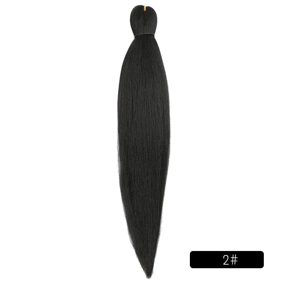 EZ Colorful Braided African Synthetic Hair Wig 26"