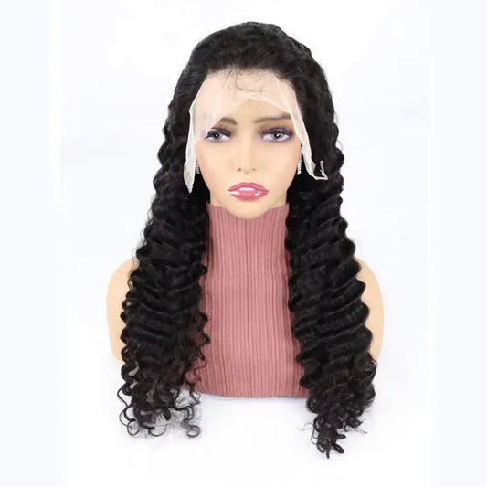 Deep Wave Lace Front Wig - Human Hair Quality