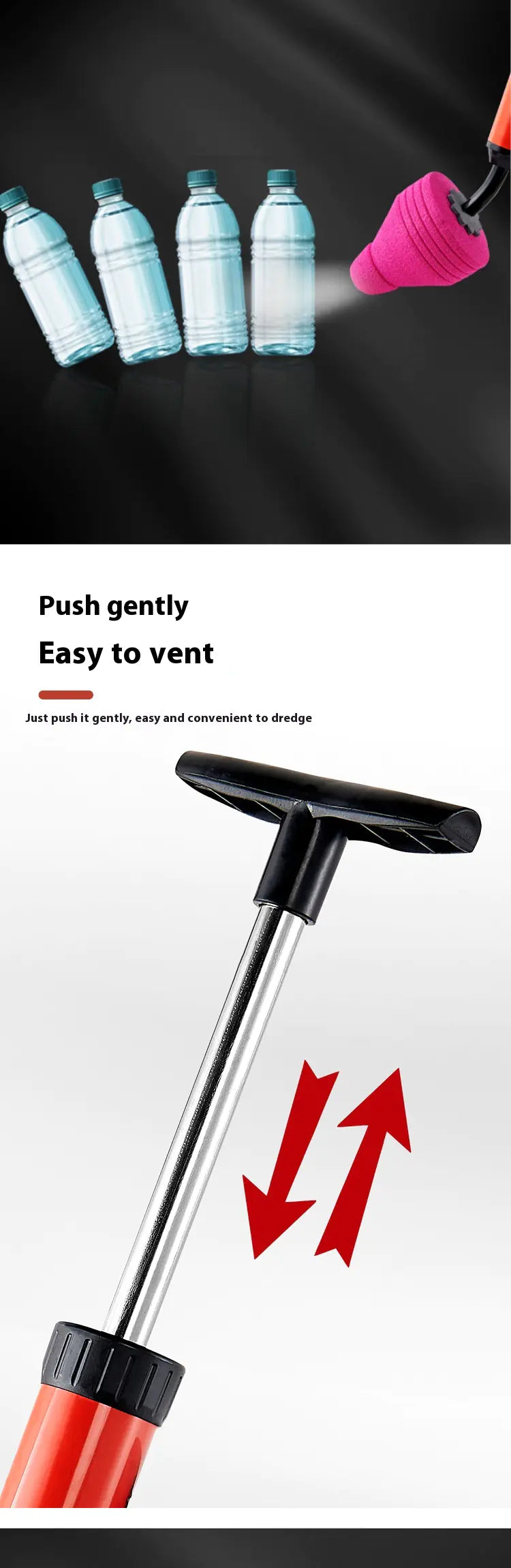 Strong Suction Cup Toilet Dredger