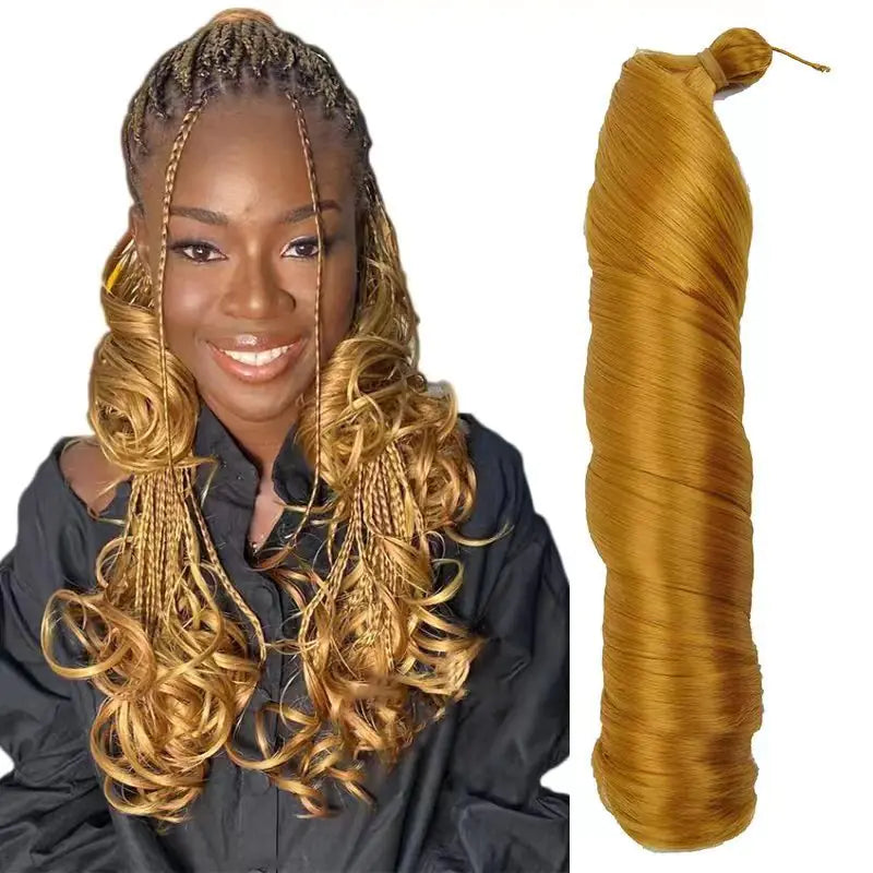 22-Inch French Loose Wave Crochet Braids Hair