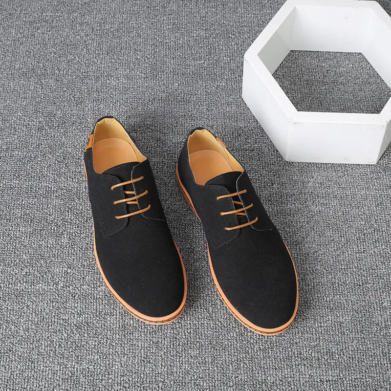 Men's Casual Suede Shoes - Amazon Hot Selling Size