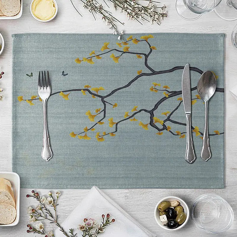 Creative European Square Table Mat for Home Decor