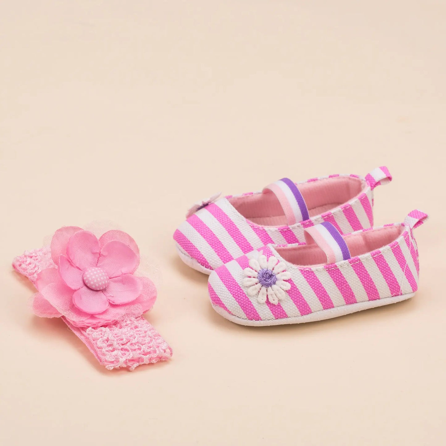Direct Sale Soft Sole Non-Slip Baby Shoes Set