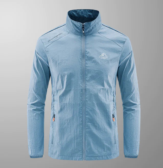 Men's Waterproof Windbreaker Jacket (Single Piece)