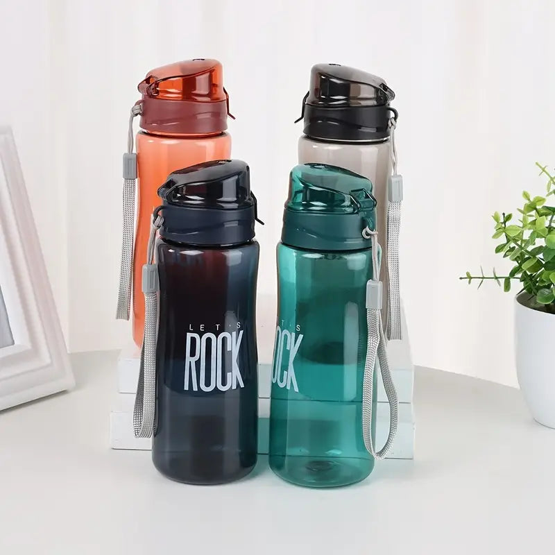 550ML Sports Water Bottle - Portable Plastic Cup