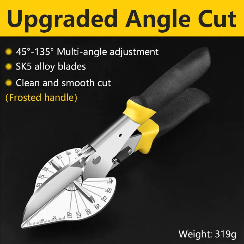 Multi-Angle Scissors Tool for Wire and Pipe Cutting