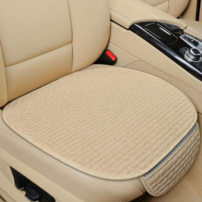 Summer Linen Comfortable Car Seat Cushion Set (3 pcs)