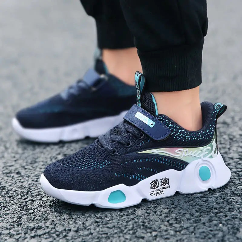 Men's Flying Knitted Sneakers for Kids