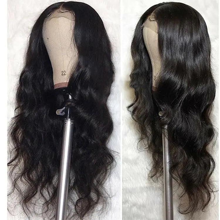 Synthetic Long Curly Wig with Lace Front for Women