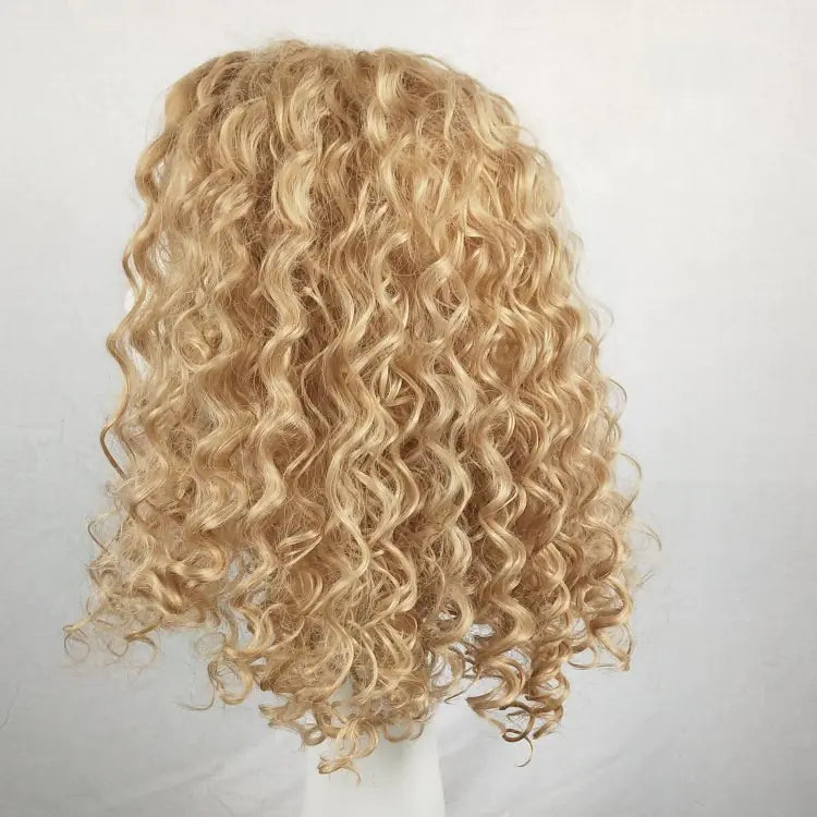 African Wig - Short Curly Synthetic Hairpiece