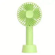 Mini USB Rechargeable Handheld Electric Fan (1pc)