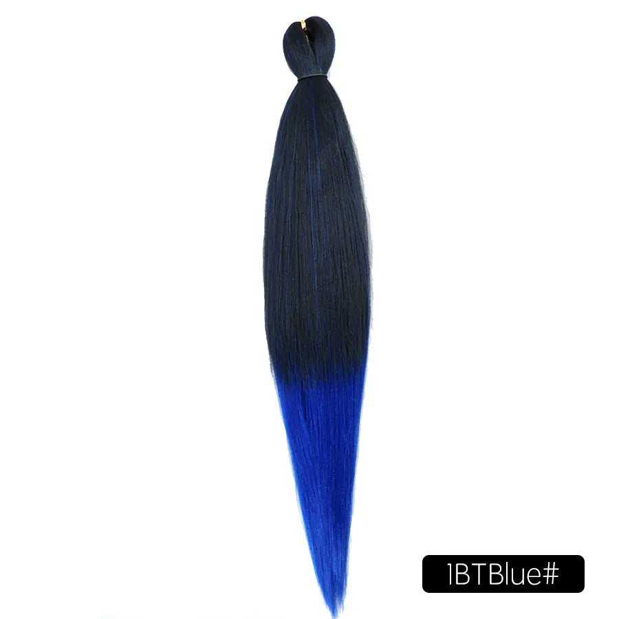 EZ Colorful Braided African Synthetic Hair Wig 26"