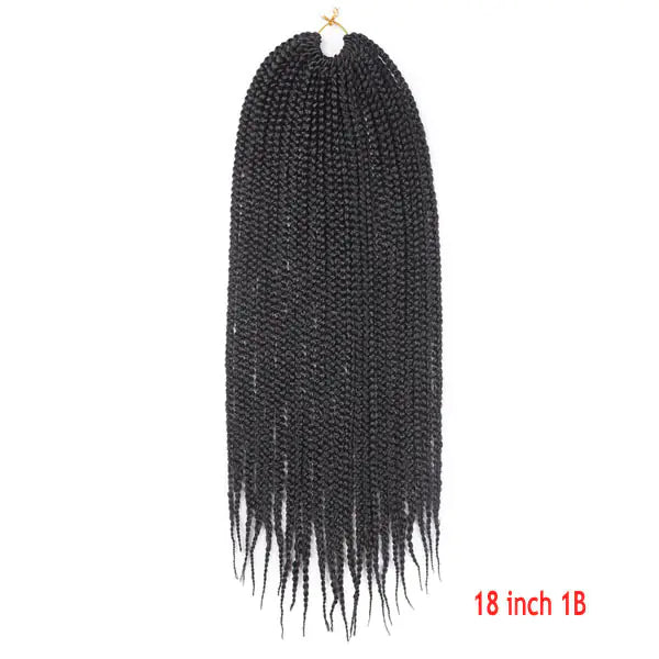 TOMO Box Braids Hair Extensions - 14 18 22 Inch