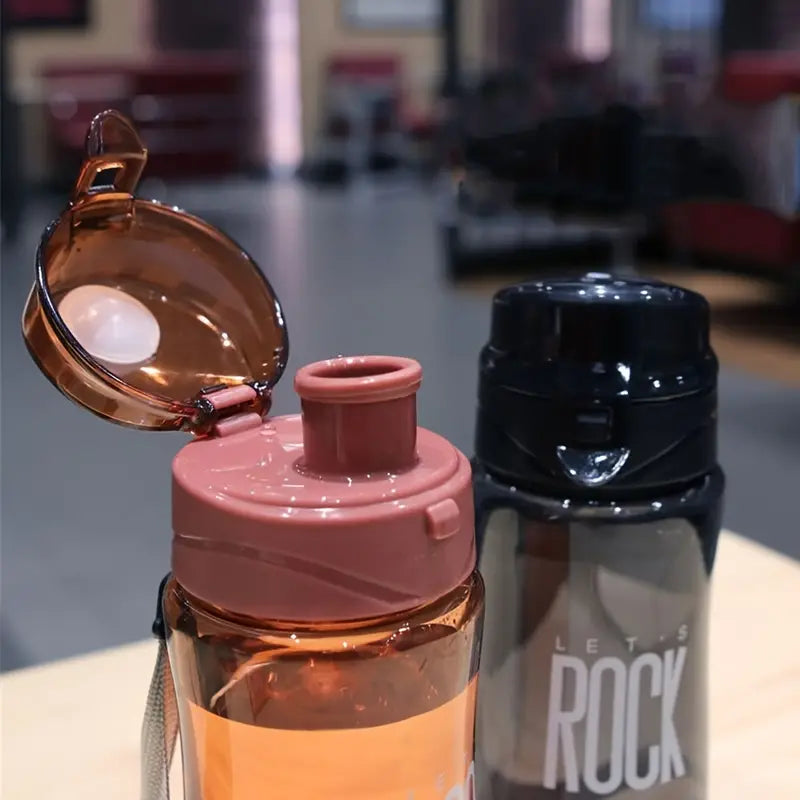 550ML Sports Water Bottle - Portable Plastic Cup