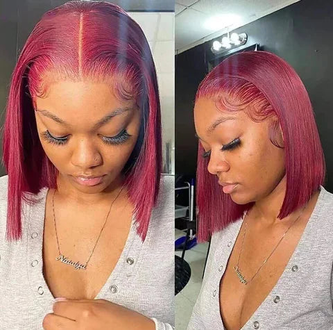 Full Lace Wig, Handmade Real Hair Braid Cap