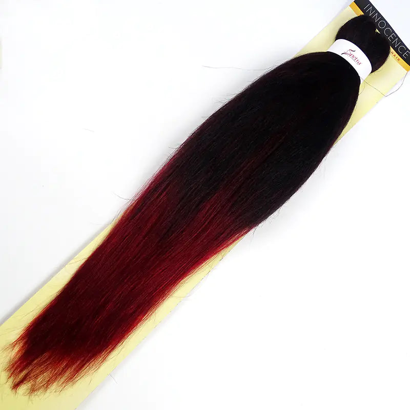 African Chemical Fiber Long Straight Cornrow Wig
