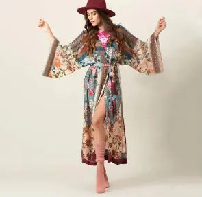 WOLFF Stylish Knit Cardigan and Bikini Cover-Up (One Piece)