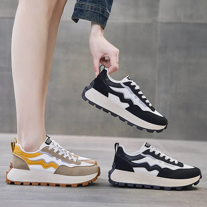 Spring Casual Thick Bottom Sports Shoes for Women