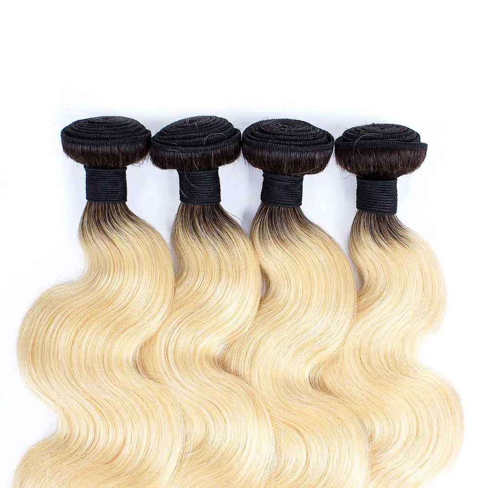 T1B/613 Body Wave Brazilian Human Hair Extensions