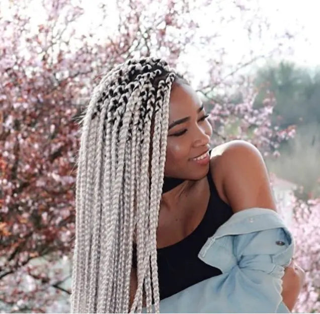 African Twist Braids with Flame-Resistant Fiber Hair