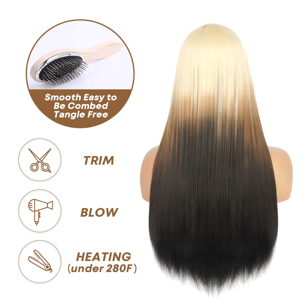 European & American Lace Front Wig