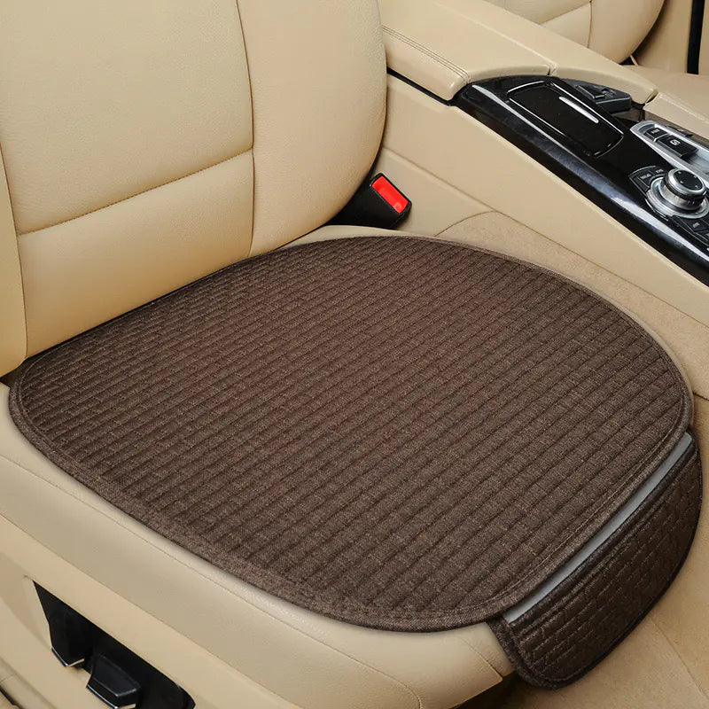Summer Linen Comfortable Car Seat Cushion Set (3 pcs)