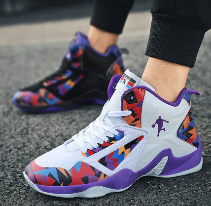 Lightweight High-Top Men's Versatile Basketball Shoes