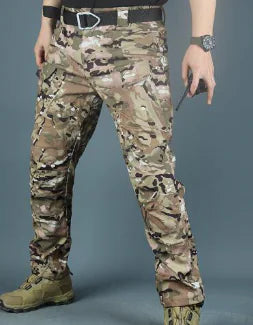 Military Tactical Pants® - Waterproof with Belt (One Piece)