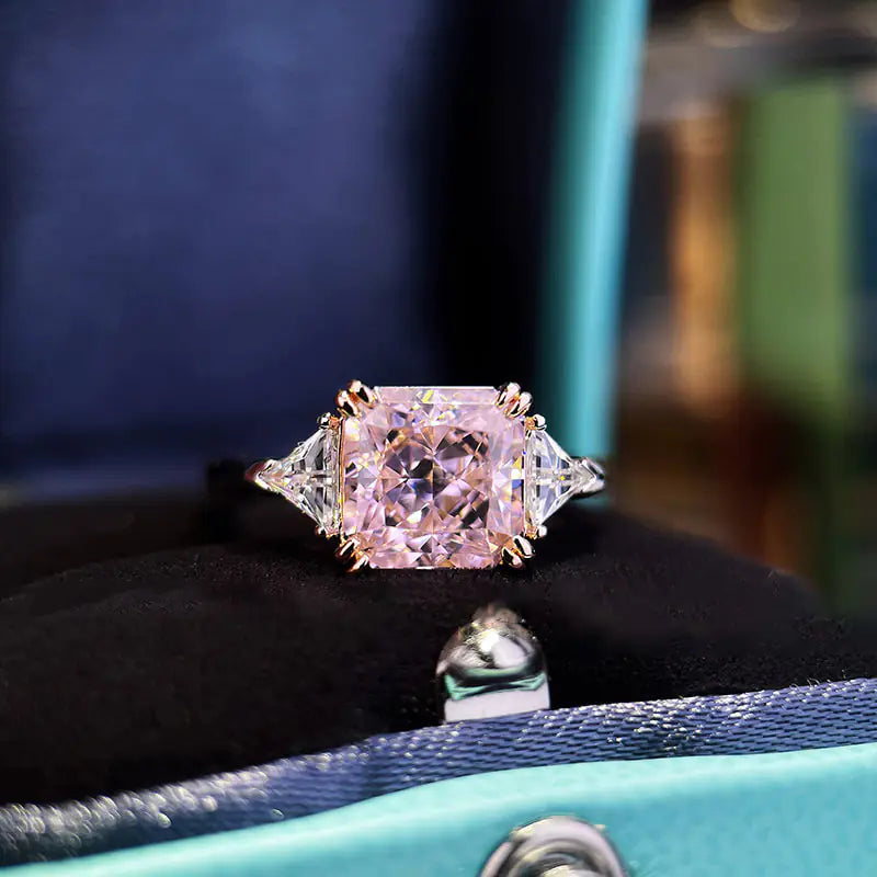 S925 Sterling Silver Women's Zircon Ring