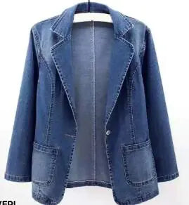 Nora™ Fashion Denim Jacket for Women (Single Item)