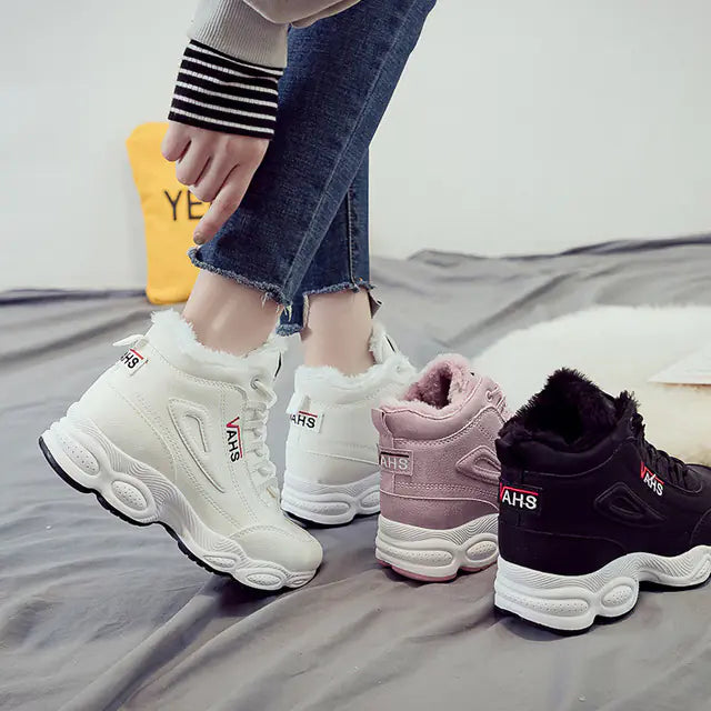 Women's Athletic Cotton Shoes with AHS Design