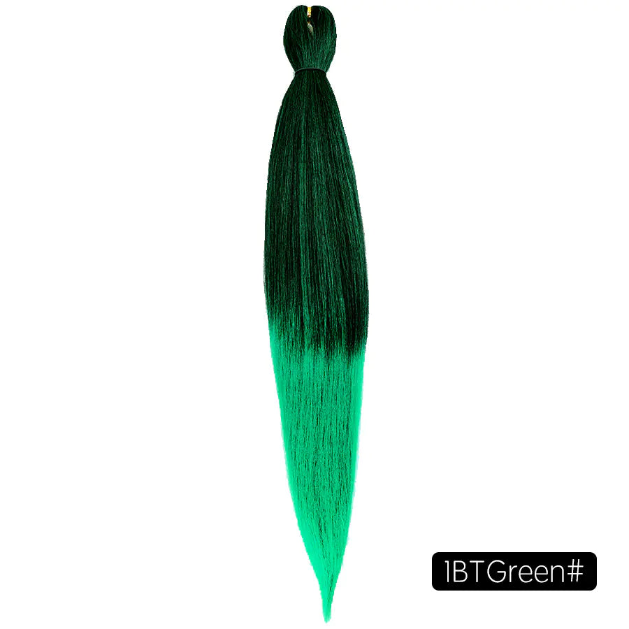 EZ Colorful Braided African Synthetic Hair Wig 26"