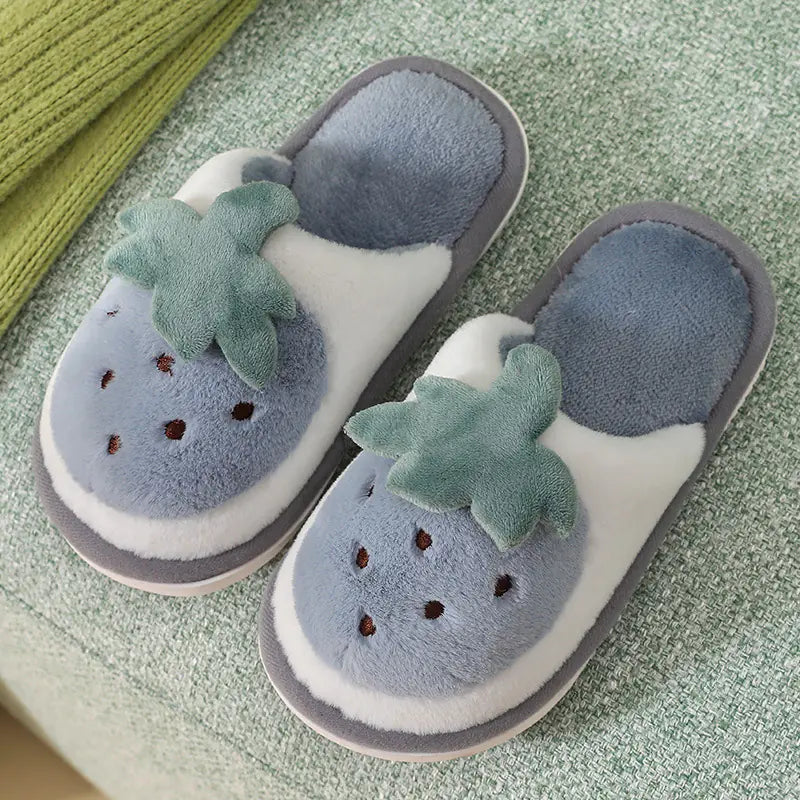 Children's Cartoon Cotton Slippers for All Ages