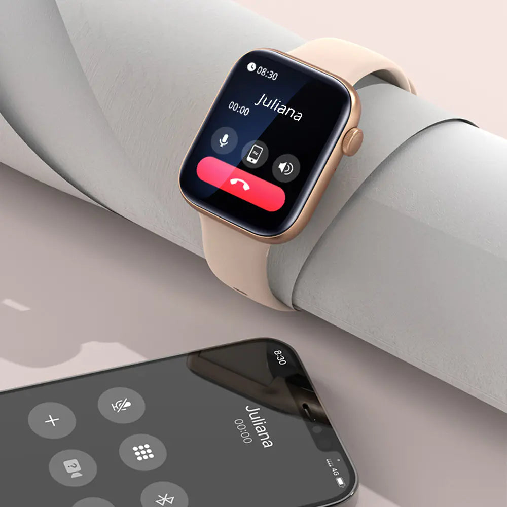 Smart Watch with Full Screen, Heart Rate, and Music