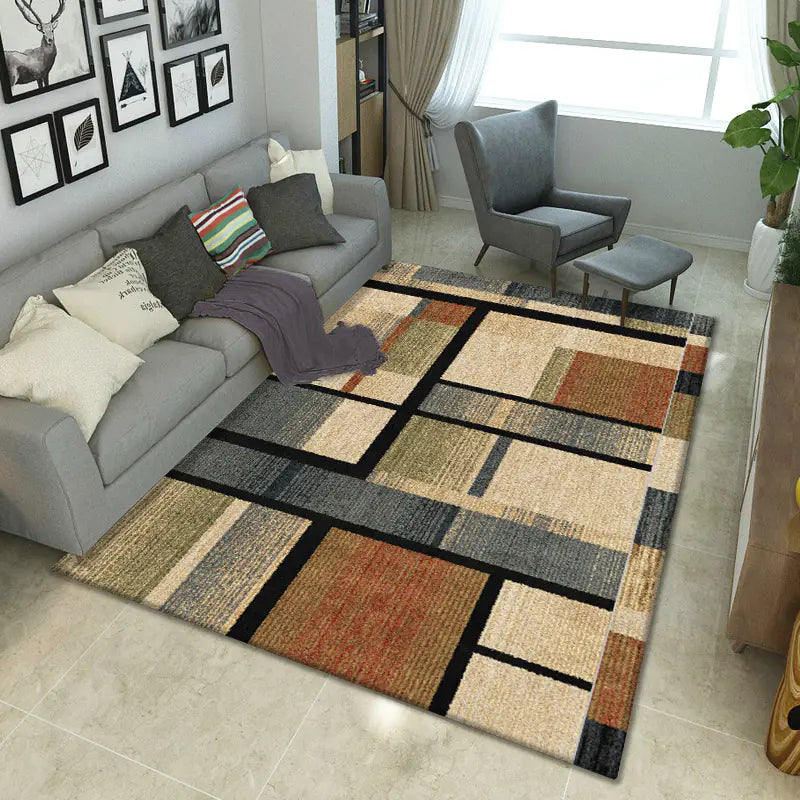 Modern Thick Area Rug for Home and Office Use