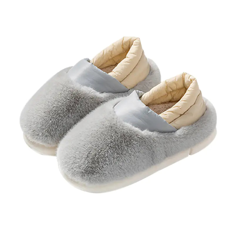 Cozy Anti-Slip Plush Winter Slippers for Couples