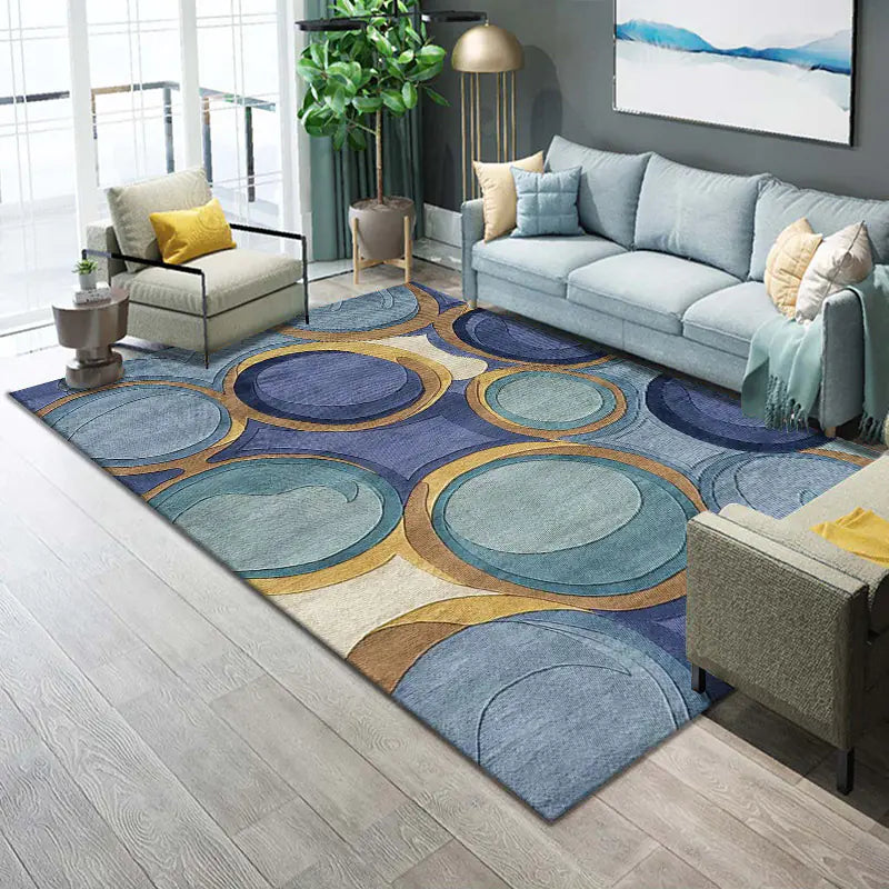 Modern Thick Area Rug for Home and Office Use