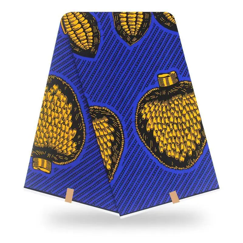 High-Quality African Wax Cotton Fabric for Dresses