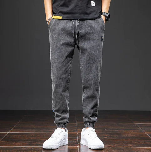Men's Jogger Jeans - Loose Fit for Fall/Winter (One Pair)