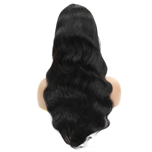 European American Wig with Ice Silk Headband