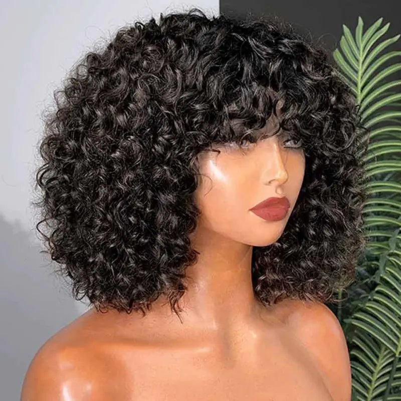 Fashionable Short Curly Wig for Women (In Stock)