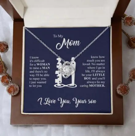 Four-Leaf Clover Eternal Love Pendant