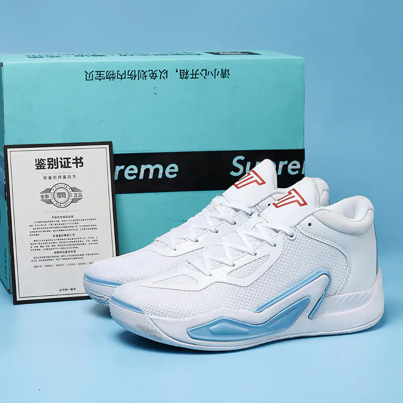 Men's Spring Basketball Shoes for Students - High Top